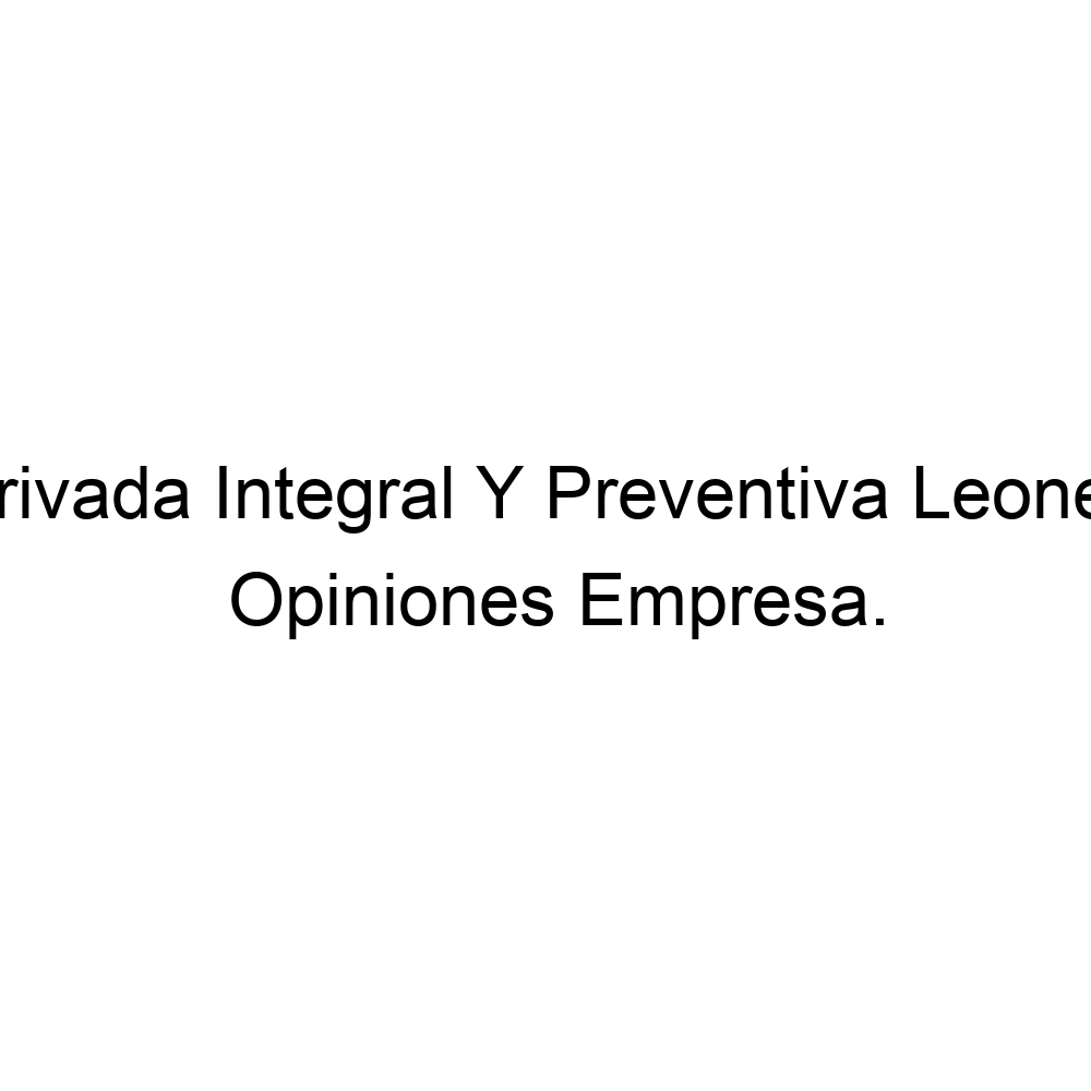 Opiniones Seguridad Privada Integral Y Preventiva Leones SA De CV, ▷